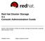 Red Hat Gluster Storage 3.1 Console Administration Guide