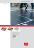ACO Access Covers. ACO Access Covers. ACO technical catalogue ACO Access Cover UNIFACE PAVING SOLID