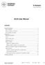 ELSA User Manual. KI Biobank Instruktion. Contents