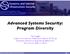 Advanced Systems Security: Program Diversity