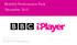 Monthly Performance Pack December Ian Walker, BBC iplayer BBC Communications