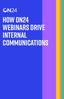 How ON24 Webinars Drive Internal Communications