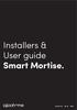 Installers & User guide Smart Mortise.