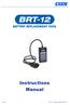 Instructions Manual. Page 1. BRT-12 Battery Replacement Tool