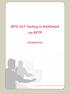 MTD VAT Testing in AAADataX via SFTP. Guidelines