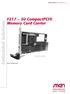 20F E F217 3U CompactPCI Memory Card Carrier. Embedded Solutions. Configuration example. User Manual