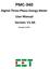 PMC-340. Digital Three-Phase Energy Meter User Manual Version: V1.0A. January 9, 2017