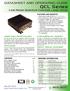 DATASHEET AND OPERATING GUIDE QCL Series