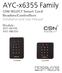 AYC-x6355 Family CSN SELECT Smart Card Readers/Controllers Installation and User Manual. Models: AYC-H6355 AYC-M6355