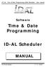 Time & Date Programming