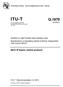 ITU-T Q.1970 TELECOMMUNICATION STANDARDIZATION SECTOR OF ITU