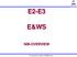E2-E3 E&WS NIB-OVERVIEW