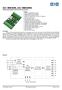I2C-IN830M, I2C-IN830MA 8-Input Optocouplers I2C-bus, DIN rail supports