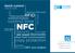 NFC. control time RFID. copy protection. Barcode. Security. App. Quick control. NFC eco system ISO Secure Element. Near Field Communication