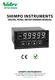 SHIMPO INSTRUMENTS DIGITAL PANEL METER OWNERS MANUAL