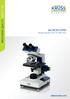 MEASURING QUALITY. SINCE 1796 MICROSCOPES.   RELIABLE SOLUTIONS FOR ANY APPLICATION