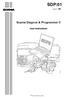SDP:01. Scania Diagnos & Programmer 3. User instructions. Issue 6. Scania CV AB 2010, Sweden
