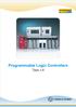 Programmable Logic Controllers. Type: LX