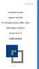 Installation Guide. Apparo Fast Edit. For Windows Server IBM Cognos Analytics. Version Single Instance