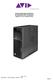Avid Configuration Guidelines HP Z640 Dual CPU Workstation Dual 8, 10, 12, 14 and 16 core