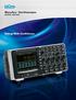 WaveAce Oscilloscopes 40 MHz 300 MHz. Debug With Confidence