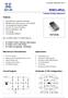 WS05-4RUL SOT-23-6L. Features IEC COMPATIBILITY (EN ) Transient Voltage Suppressor. SOT-23-6L (Top View) Document: W , Rev: D