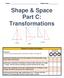 Shape & Space Part C: Transformations