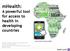mhealth: A powerful tool for access to health in developing countries