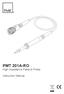PMT 201A-RO High Impedance Passive Probe. Instruction Manual
