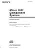 Micro HiFi Component System