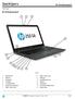QuickSpecs. HP 250 G6 Notebook PC. Overview. HP 250 G6 Notebook PC. Front. c Americas Version 1 April 17, 2017 Page 1