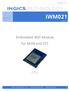 Embedded WiFi Module for M2M and IOT