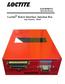 EQUIPMENT Operation Manual. Loctite Robot Interface Junction Box Item Number: 98549