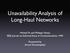 Unavailability Analysis of Long-Haul Networks