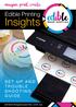 imagine. print. create. Edible Printing Insights SET UP AND TROUBLE SHOOTING GUIDE