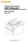 Windows Driver Manual SRP-352plusIII Thermal printer Rev. 1.02