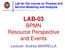 LAB-03 BPMN Resource Perspective and Events