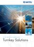 All you need for data communications. Turnkey Solutions