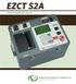 EZCT S2A current transformer test set