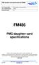 FM486. PMC daughter card specifications