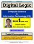 Computer Sc. & IT. Digital Logic. Computer Sciencee & Information Technology. 20 Rank under AIR 100. Postal Correspondence