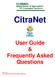 CitraNet. User Guide & Frequently Asked Questions. Rev. 12/14 T:\Citranet\Citranet Documentation\cnguide.pdf