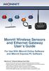 Monnit Wireless Sensors and Ethernet Gateway User s Guide