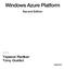 Windows Azure Platform Second Edition