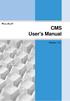 CMS User's Manual. Version 1.9