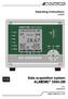 Operating instructions english. Data acquisition system ALMEMO M V4.1 15/03/