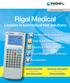 Rigel Medical. Leaders in biomedical test solutions. Performance Analyzers. Vital Signs Simulators. Electrical Safety Analyzers