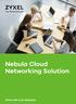 Nebula Cloud Networking Solution