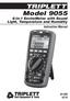 TRIPLETT Model in-1 EnviroMeter with Sound Light, Temperature and Humidity. Instruction Manual /10