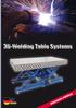 3D-Welding Table Systems